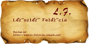 László Felícia névjegykártya